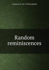 Random reminiscences