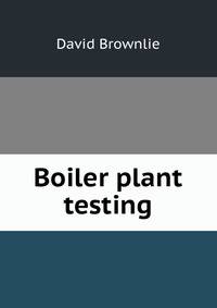 Boiler plant testing