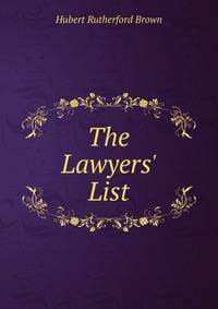 The Lawyers' List