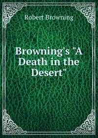 Browning's "A Death in the Desert"