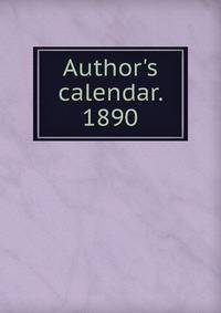 Author's calendar. 1890