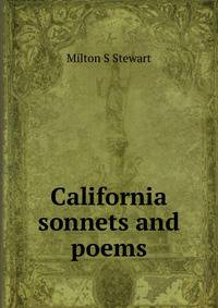 California sonnets and poems