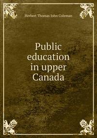 Public education in upper Canada