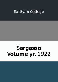 Sargasso Volume yr. 1922