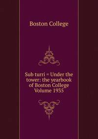 Sub turri = Under the tower: the yearbook of Boston College Volume 1935