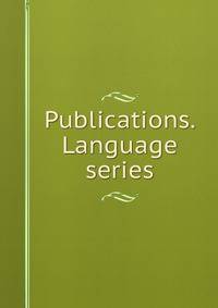 Publications. Language series