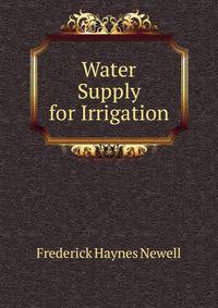 Water Supply for Irrigation