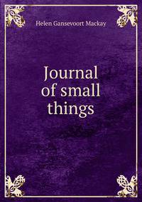 Journal of small things