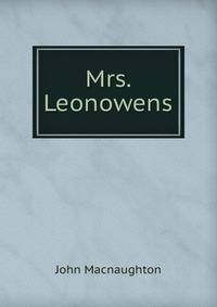 Mrs. Leonowens
