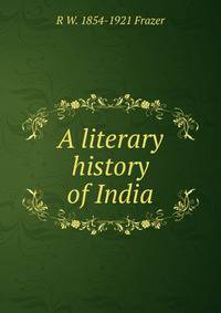 A literary history of India