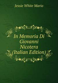 In Memoria Di Giovanni Nicotera (Italian Edition)