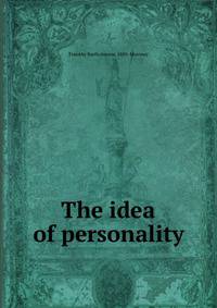 The idea of personality