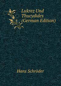 Lukrez Und Thucydides (German Edition)
