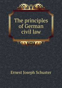 The principles of German civil law