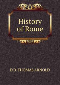 History of Rome.