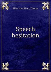 Speech hesitation