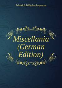 Miscellania (German Edition)