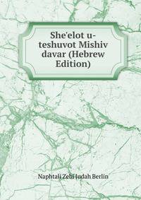 She'elot u-teshuvot Mishiv davar (Hebrew Edition)