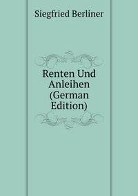 Renten Und Anleihen (German Edition)
