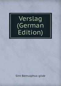 Verslag (German Edition)