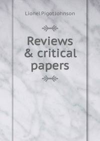 Reviews &amp; critical papers