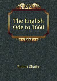 The English Ode to 1660