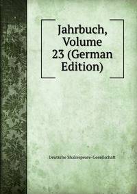Jahrbuch, Volume 23 (German Edition)
