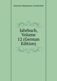 Jahrbuch, Volume 12 (German Edition)