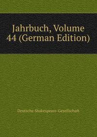 Jahrbuch, Volume 44 (German Edition)