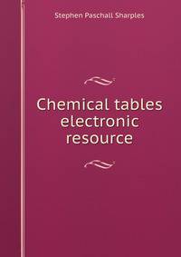 Chemical tables electronic resource