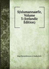Syslumanna?fir, Volume 3 (Icelandic Edition)