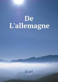 De L'allemagne