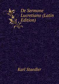 De Sermone Lucretiano (Latin Edition)