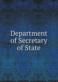 Department of Secretary of State
