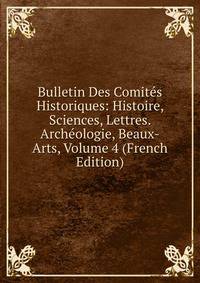 Bulletin Des Comites Historiques: Histoire, Sciences, Lettres. Archeologie, Beaux-Arts, Volume 4 (French Edition)