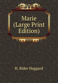 Marie (Large Print Edition)