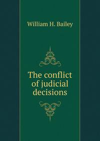 The conflict of judicial decisions.