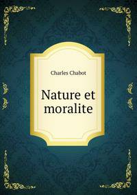 Nature et moralite