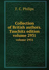 Collection of British authors. Tauchitz edition. volume 2931