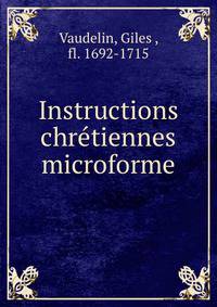 Instructions chretiennes microforme