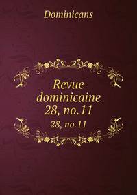 Revue dominicaine. 28, no.11