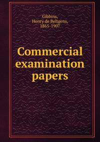 Commercial examination papers