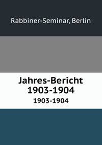 Jahres-Bericht. 1903-1904