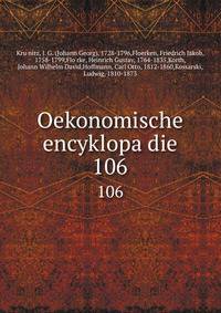 Oekonomische encyklopadie. 106