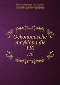 Oekonomische encyklopadie. 110