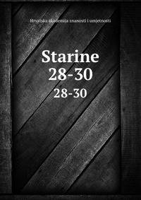 Starine. 28-30