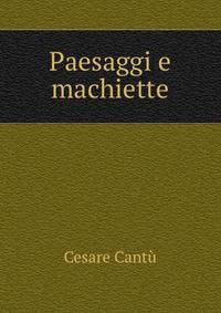 Paesaggi e machiette