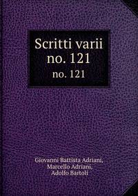 Scritti varii. no. 121