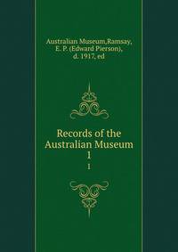 Records of the Australian Museum. 1