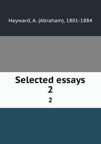 Selected essays. 2